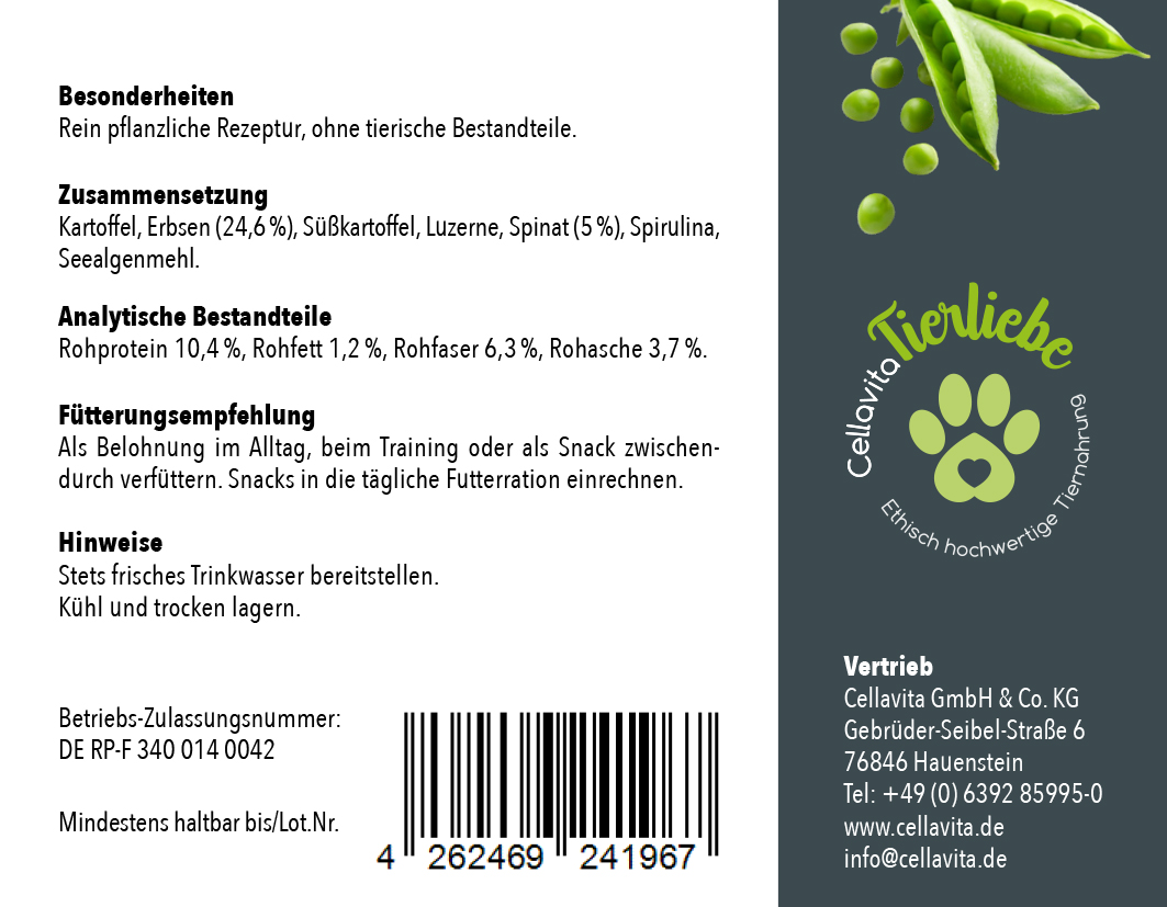 Erbsen Spinat & Co